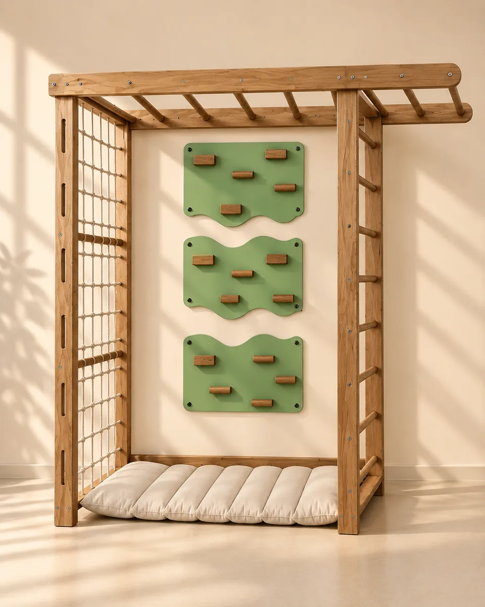 Climbing Wall (Set of 3 Panels)